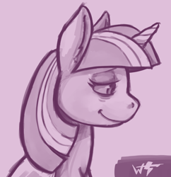 Size: 4514x4667 | Tagged: safe, artist:wild-thunder06, derpibooru import, twilight sparkle, twilight sparkle (alicorn), alicorn, sketch, solo, tired