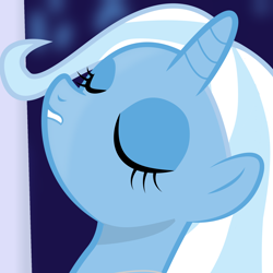 Size: 2000x2000 | Tagged: safe, artist:grapefruitface1, artist:silentmatten, derpibooru import, trixie, pony, unicorn, album cover, eyes closed, madonna, ponified, solo, vector used
