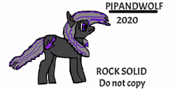 Size: 1249x640 | Tagged: safe, artist:pipandwolf, derpibooru import, oc, oc:rock solid, earth pony, pony, 1000 hours in ms paint, 2020, earth pony oc, original character do not steal, simple background, white background