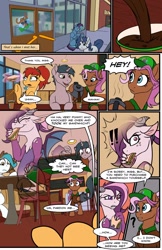 Size: 1304x2016 | Tagged: safe, artist:acesential, ponerpics import, oc, oc only, oc:bowtie, oc:mirage, draconequus, comic:new beginnings, comic, deleted from derpibooru