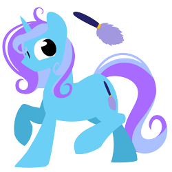 Size: 1800x1800 | Tagged: safe, artist:acesential, ponerpics import, oc, oc only, oc:untitled work, pony, unicorn, deleted from derpibooru, duster, looking at you, one eye closed, simple background, solo, transparent background, wink
