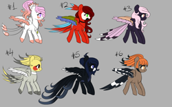 Size: 1164x723 | Tagged: safe, artist:minelvi, derpibooru import, oc, oc only, bird, bird pone, pegasus, base used, choker, colored hooves, gray background, jewelry, necklace, pegasus oc, simple background, smiling, two toned wings, wings