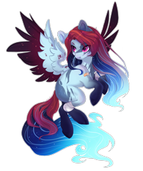 Size: 1678x1998 | Tagged: safe, artist:shady-bush, derpibooru import, oc, pegasus, pony, female, mare, simple background, solo, transparent background, two toned wings, wings