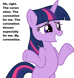 Size: 975x1024 | Tagged: safe, artist:slb94, derpibooru import, edit, twilight sparkle, unicorn twilight, unicorn, mmmystery on the friendship express, bipedal, female, shrug, simple background, solo, the emperor's new groove, transparent background