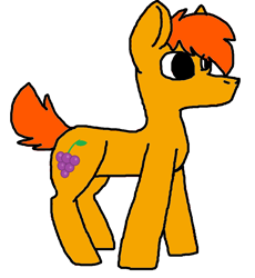 Size: 865x940 | Tagged: safe, derpibooru import, oc, oc only, pony, grape, male, ponified, simple background, solo, stallion, the duck song, white background