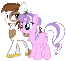 Size: 991x921 | Tagged: safe, artist:dlazerous, artist:equestria-prevails, artist:gmaplay, artist:moongazeponies, artist:ocarina0ftimelord, derpibooru import, edit, diamond tiara, pipsqueak, earth pony, pony, the last problem, female, male, older, older diamond tiara, older pipsqueak, piptiara, shipping, simple background, stallion, straight, transparent background, vector, vector edit