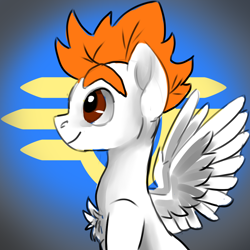 Size: 1024x1024 | Tagged: safe, artist:brainiac, derpibooru import, oc, oc:maple leaf, pony, christmas gift, solo