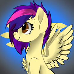 Size: 1024x1024 | Tagged: safe, artist:brainiac, derpibooru import, oc, oc:risky, pony, christmas gift, solo