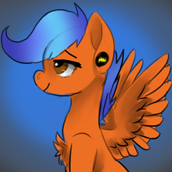 Size: 1024x1024 | Tagged: safe, artist:brainiac, derpibooru import, oc, oc only, pony, christmas gift, solo