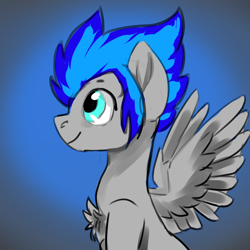 Size: 1024x1024 | Tagged: safe, artist:brainiac, derpibooru import, oc, oc:rocco, pony, christmas gift, solo