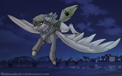 Size: 1440x900 | Tagged: safe, artist:brainiac, derpibooru import, oc, oc:kuana bliss, pony, commission, male, solo