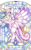 Size: 1920x3125 | Tagged: safe, artist:brainiac, derpibooru import, princess cadance, alicorn, pony, female, solo, stained glass