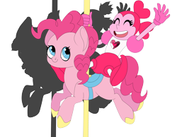 Size: 7032x5469 | Tagged: safe, artist:brainiac, derpibooru exclusive, derpibooru import, pinkie pie, earth pony, pony, carousel, cute, female, mare, pinkamena diane pie, shadow, spinel (steven universe), spoilers for another series, spoilers in the comments, steven universe, steven universe: the movie