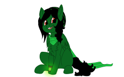 Size: 1920x1200 | Tagged: safe, artist:brainiac, derpibooru exclusive, derpibooru import, oc, oc only, oc:willow, pegasus, pony, 2020 community collab, chest fluff, derpibooru community collaboration, pipbuck, simple background, solo, transparent background