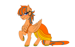 Size: 1920x1200 | Tagged: safe, artist:brainiac, derpibooru exclusive, derpibooru import, oc, oc only, oc:cold front, pegasus, pony, 2020 community collab, chest fluff, clothes, crossdressing, derpibooru community collaboration, dress, ear piercing, earring, eyeshadow, jewelry, makeup, male, pegasus oc, piercing, simple background, solo, stallion, transparent background