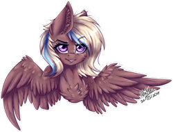 Size: 1024x779 | Tagged: safe, artist:adakola, ponerpics import, oc, oc only, oc:raspberry ink, pegasus, pony, female, mare, simple background, solo, transparent background