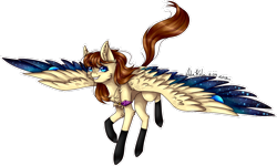 Size: 1024x613 | Tagged: safe, artist:adakola, ponerpics import, oc, oc:galaxy jessie, pegasus, pony, female, mare, simple background, solo, transparent background