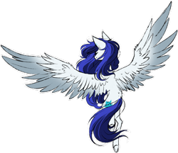 Size: 1024x883 | Tagged: safe, artist:adakola, ponerpics import, oc, oc:antilia, pegasus, pony, female, mare, simple background, solo, transparent background