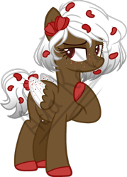 Size: 1024x1431 | Tagged: safe, artist:adakola, ponerpics import, oc, pegasus, pony, female, mare, simple background, solo, transparent background