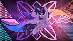 Size: 3840x2160 | Tagged: safe, artist:laszlvfx, artist:twilirity, derpibooru import, edit, twilight sparkle, pony, solo, wallpaper, wallpaper edit