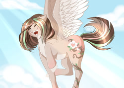 Size: 1024x724 | Tagged: safe, artist:nuumia, derpibooru import, oc, oc:dreamy mind, pegasus, pony, female, mare, solo