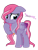 Size: 1280x1674 | Tagged: safe, artist:hate-love12, derpibooru import, starsong, pony, g3, g3 to g4, generation leap, obtrusive watermark, simple background, solo, transparent background, watermark