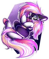 Size: 1502x1793 | Tagged: safe, artist:sketchytwi, derpibooru import, oc, oc only, earth pony, pony, cookie, earth pony oc, female, food, heart eyes, mare, simple background, solo, transparent background, wingding eyes