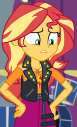 Size: 1168x1920 | Tagged: safe, derpibooru import, screencap, sunset shimmer, better together, equestria girls, rollercoaster of friendship, cropped, solo