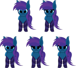 Size: 3906x3518 | Tagged: safe, artist:tikibat, derpibooru exclusive, derpibooru import, oc, oc only, oc:stardust, oc:stardust(cosmiceclipse), bat pony, pony, bat pony oc, bat wings, clothes, ear fluff, ears, eyeshadow, fangs, femboy, makeup, male, simple background, socks, solo, stallion, striped socks, transparent background, wings