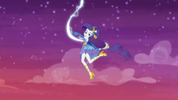 Size: 3410x1920 | Tagged: safe, derpibooru import, screencap, rarity, better together, equestria girls, rollercoaster of friendship, female, high res, open mouth, open smile, ponied up, smiling, solo