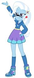 Size: 451x1024 | Tagged: safe, artist:jesus0385, derpibooru import, trixie, cat, equestria girls, 1000 hours in ms paint, simple background, solo, white background