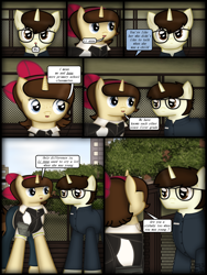 Size: 1750x2333 | Tagged: safe, artist:99999999000, derpibooru import, oc, oc only, oc:cwe, oc:mar baolin, pony, unicorn, comic:nice to meet you, clothes, comic, female, male