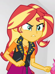 Size: 1276x1710 | Tagged: safe, derpibooru import, screencap, pinkie pie, sunset shimmer, better together, equestria girls, rollercoaster of friendship, cropped