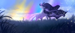 Size: 3610x1583 | Tagged: safe, artist:rutkotka, derpibooru import, princess twilight 2.0, twilight sparkle, twilight sparkle (alicorn), alicorn, pony, the last problem, older, older twilight, solo