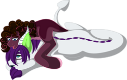 Size: 1280x803 | Tagged: safe, artist:alister-calouro, derpibooru import, oc, oc:black diamond, oc:sugary bullet, dracony, hybrid, duo, interspecies offspring, lying down, male, offspring, parent:cheese sandwich, parent:pinkie pie, parent:rarity, parent:spike, parents:cheesepie, parents:sparity, simple background, stallion, transparent background