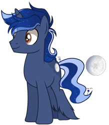 Size: 1245x1430 | Tagged: safe, artist:dayspringsentryyt, derpibooru import, oc, pony, unicorn, male, offspring, parent:king sombra, parent:princess luna, parents:lumbra, simple background, solo, stallion, transparent background