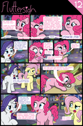 Size: 2318x3503 | Tagged: safe, artist:pony-thunder, derpibooru import, fluttershy, pinkie pie, rarity, comic:fluttersigh, comic