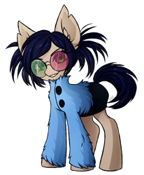 Size: 1680x2034 | Tagged: safe, artist:miioko, derpibooru import, oc, oc only, earth pony, pony, earth pony oc, female, mare, simple background, smiling, solo, sunglasses, transparent background