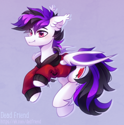 Size: 2760x2787 | Tagged: safe, artist:dedfriend, derpibooru import, oc, oc only, bat pony, pony, solo