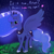 Size: 4000x4000 | Tagged: safe, artist:enonnnymous, princess luna, alicorn, pony, /moon/, blushing, ethereal mane, female, floating heart, heart, hoof shoes, implied anon, jewelry, lidded eyes, looking at you, mare, night, peytral, question, regalia, solo, spread wings, stars, talking to viewer, wings