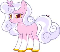 Size: 2013x1740 | Tagged: safe, artist:kurosawakuro, derpibooru import, oc, pony, unicorn, female, mare, offspring, parent:petunia petals, parent:sunny skies, simple background, solo, transparent background