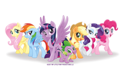 Size: 700x400 | Tagged: artist needed, safe, derpibooru import, applejack, fluttershy, pinkie pie, rainbow dash, rarity, spike, twilight sparkle, alicorn, butterfly, dragon, pony, my little pony: the movie, applejack's hat, balloon, blonde, blonde hair, blue hair, blue skin, cardboard twilight, clothes, cowboy hat, cutie mark, diamond, freckles, green hair, hat, horn, mane seven, mane six, multicolored hair, official, orange skin, pink hair, pink skin, purple hair, purple wings, rainbow, rainbow hair, red hair, render, sparkles, stock vector, vector, violet hair, white skin, wings, yellow hair