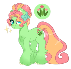 Size: 827x809 | Tagged: safe, artist:yourrdazzle, derpibooru import, oc, oc:blossom song, earth pony, pony, female, mare, offspring, parent:big macintosh, parent:fluttershy, parents:fluttermac, simple background, solo, transparent background