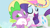 Size: 1280x720 | Tagged: safe, derpibooru import, screencap, rarity, spike, dragon, pony, unicorn, season 4, simple ways, cute, cutie mark, duo, female, hoof on cheek, hug, male, raribetes, shipping fuel, snuggling, spikabetes, spikelove, squishy cheeks