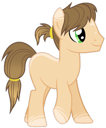 Size: 1154x1392 | Tagged: safe, artist:cindydreamlight, derpibooru import, oc, oc only, earth pony, pony, coat markings, earth pony oc, gradient mane, gradient tail, green eyes, male, simple background, smiling, solo, stallion, standing, tail, transparent background