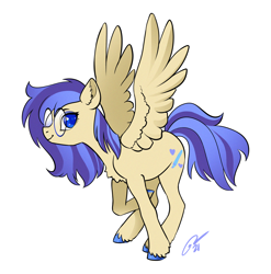 Size: 3408x3453 | Tagged: safe, artist:opalacorn, derpibooru import, oc, oc only, pegasus, pony, chest fluff, glasses, simple background, solo, white background