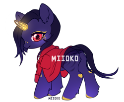 Size: 1279x1053 | Tagged: safe, artist:miioko, derpibooru import, oc, oc only, pony, unicorn, base used, clothes, glowing, glowing horn, horn, simple background, solo, transparent background, unicorn oc