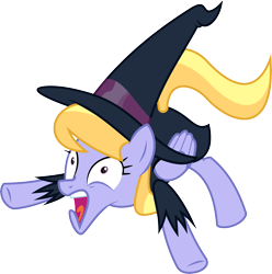 Size: 10125x10210 | Tagged: safe, artist:wissle, derpibooru import, cloud kicker, pegasus, pony, luna eclipsed, absurd resolution, clothes, costume, faic, female, hat, looking up, mare, nightmare night, nightmare night costume, scared, simple background, solo, terrified, transparent background, vector, witch costume, witch hat, yelling