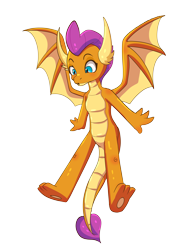 Size: 7500x10000 | Tagged: safe, artist:chedx, derpibooru import, smolder, dragon, :o, absurd resolution, dragoness, female, flying, full body, open mouth, simple background, solo, spread wings, surprised, transparent background, wings