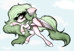 Size: 1905x1303 | Tagged: safe, artist:beamybutt, derpibooru import, oc, oc only, pegasus, pony, colored hooves, ear fluff, ears, eyelashes, female, flying, mare, outdoors, pegasus oc, rearing, smiling, solo